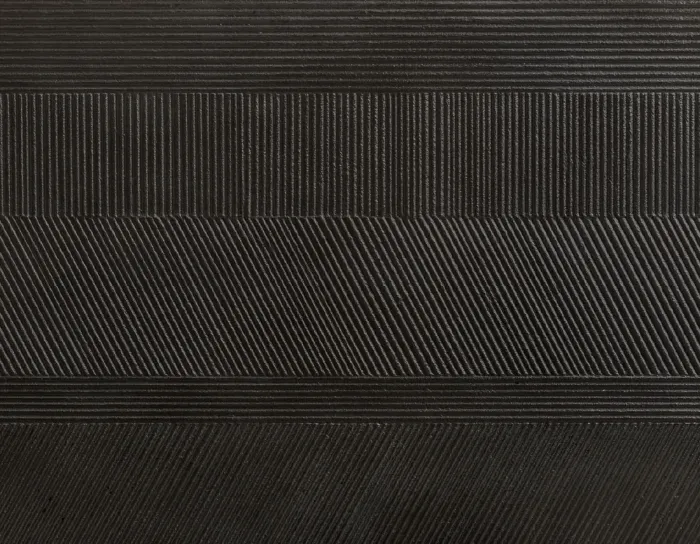 Кашпо Graphics -  TREEZ ERGO - Чёрный графит - Низкий прямоугольник