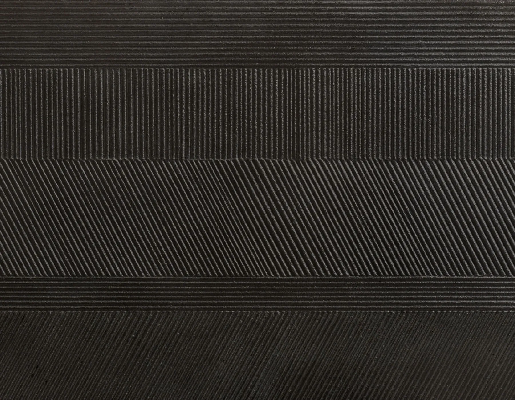 Кашпо Graphics -  TREEZ ERGO - Чёрный графит - Низкий прямоугольник