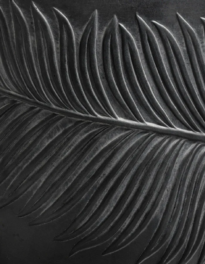 Кашпо Nature -TREEZ ERGO - Антрацит -  Чаша