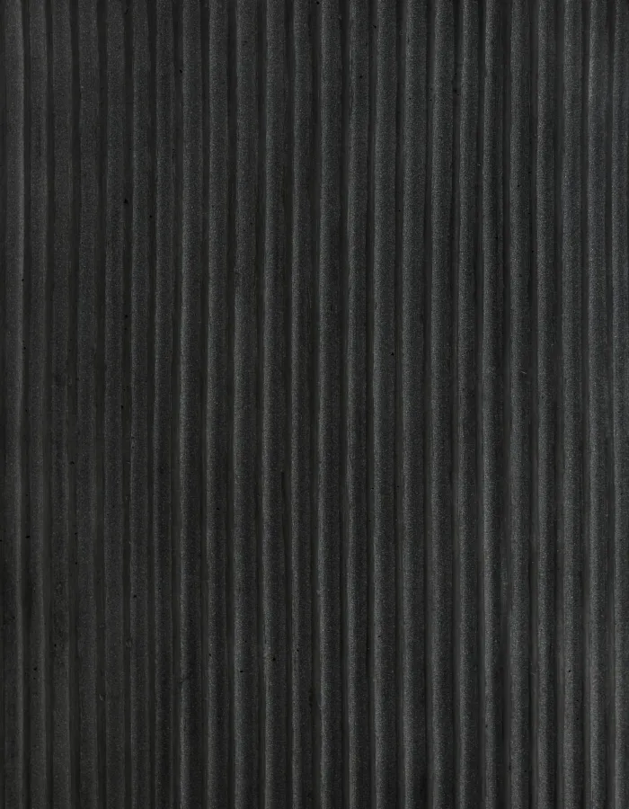 Кашпо Jet -  TREEZ ERGO - Антрацит - Высокий цилиндр