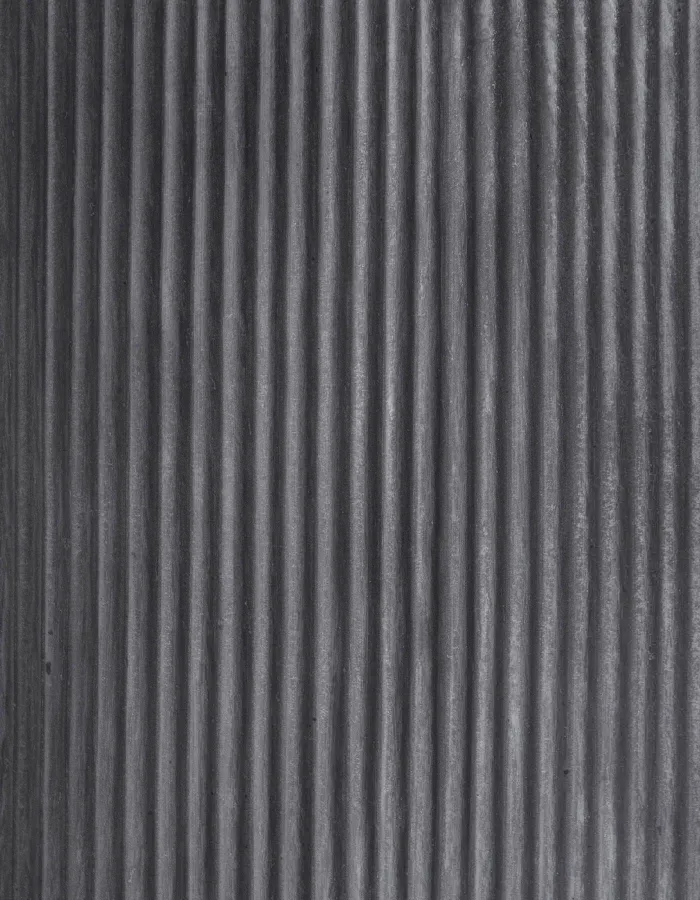 Кашпо Jet - TREEZ ERGO - Дымчато-серый бетон - Высокий цилиндр