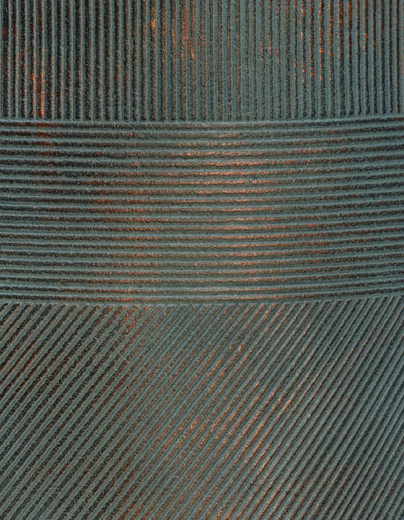 Кашпо Graphics - TREEZ ERGO - Окись с медной патиной - Высокая округлая чаша