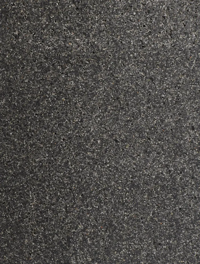 Кашпо Stone - TREEZ Effectory - Тёмно-серый камень -  Высокая чаша