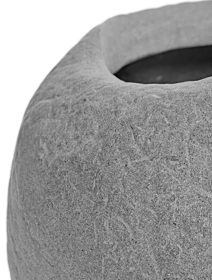 Кашпо Organic - TREEZ Effectory - Серый ледник - Сфера