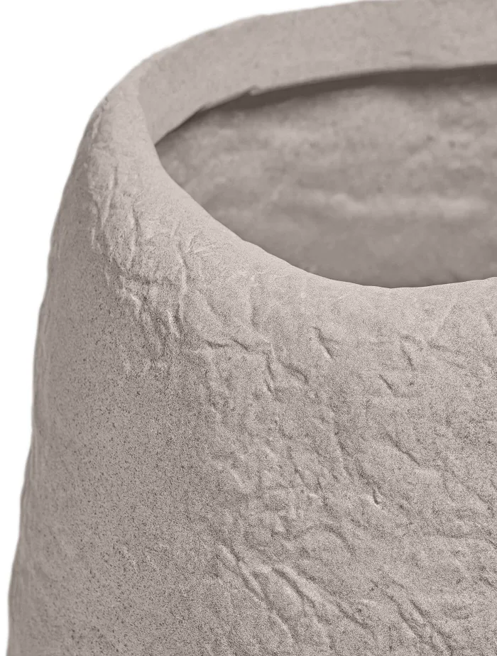 Кашпо Organic - TREEZ Effectory - Высокая чаша - Белый песок