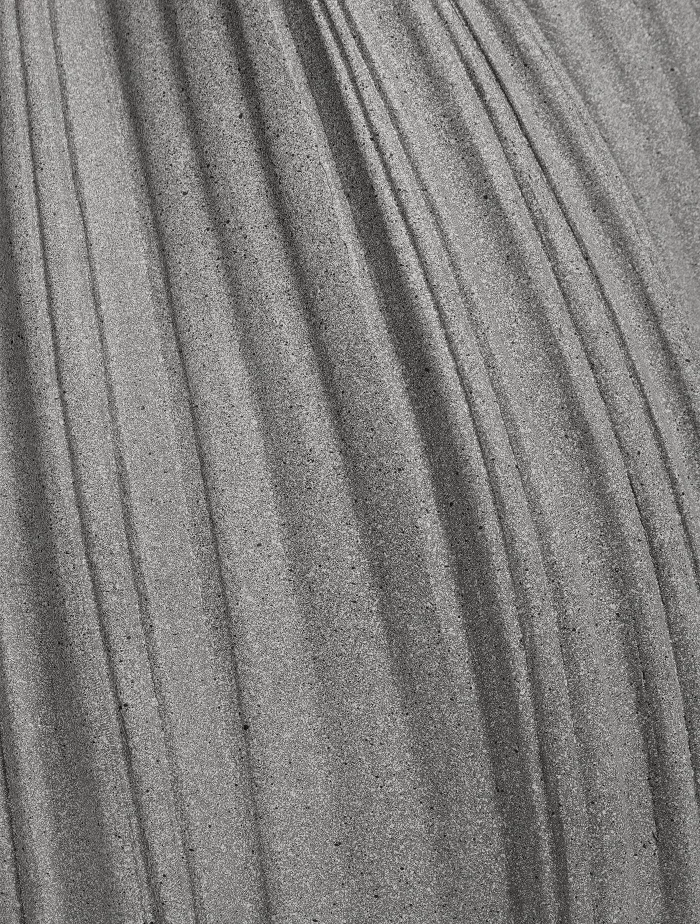 Кашпо Dune - TREEZ Effectory - Дизайн-ваза Высокая - Дымчато-серый песок