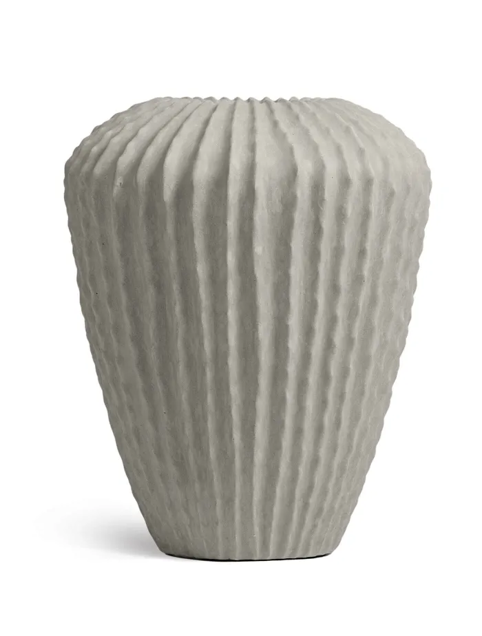 Кашпо Moho - TREEZ Effectory - Белый песок - Высокий Design-конус