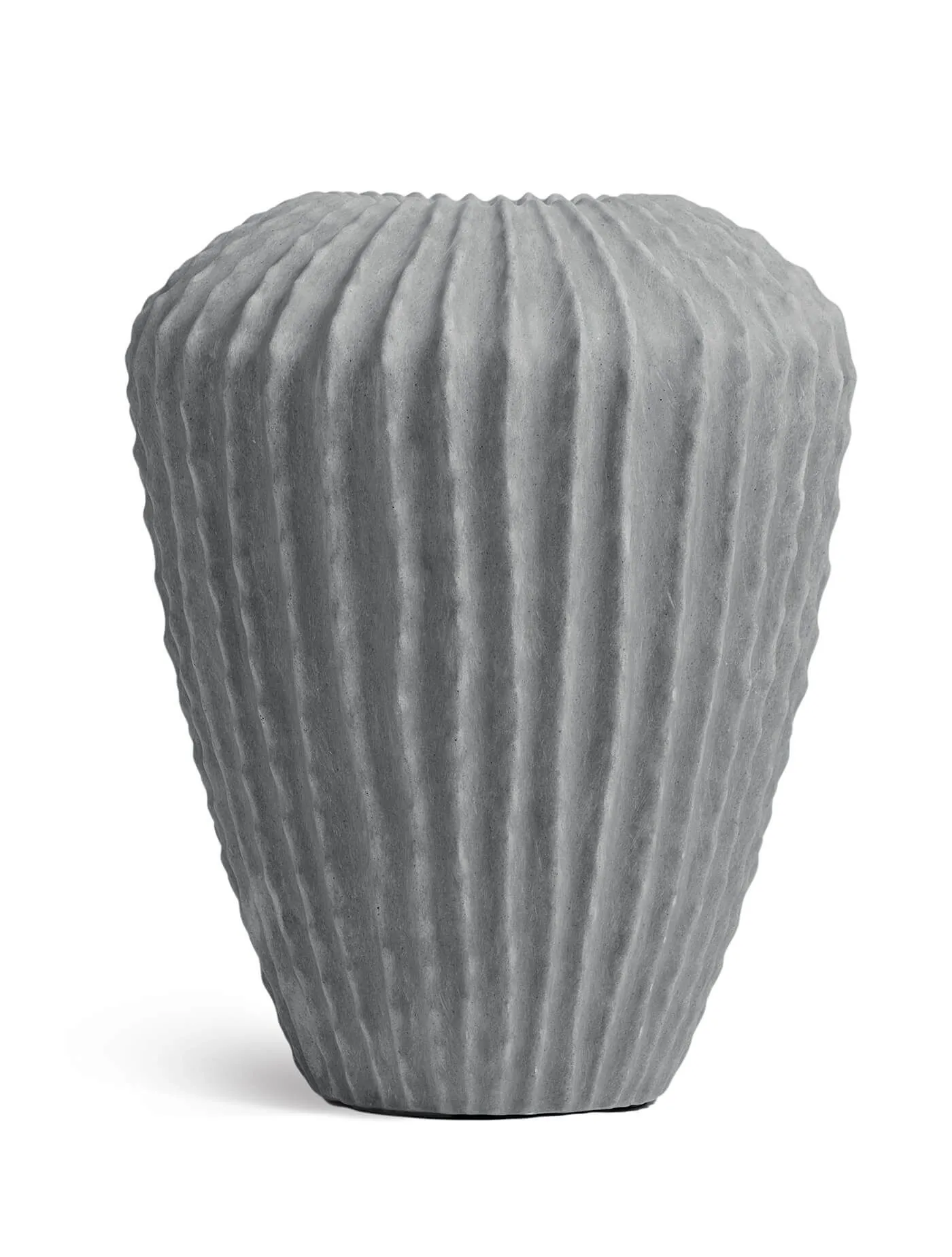 Кашпо Moho - TREEZ Effectory - Дизайн-ваза Высокая  - Дымчато-серый песок