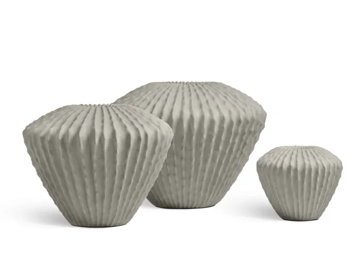 Кашпо Moho - TREEZ Effectory - Белый песок - Дизайн-ваза