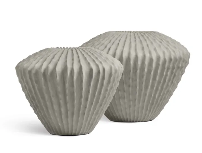 Кашпо Moho -  TREEZ Effectory - Белый песок - Design-конус