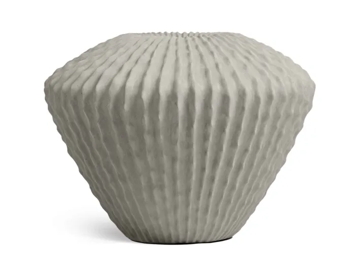 Кашпо Moho -  TREEZ Effectory - Белый песок - Design-конус