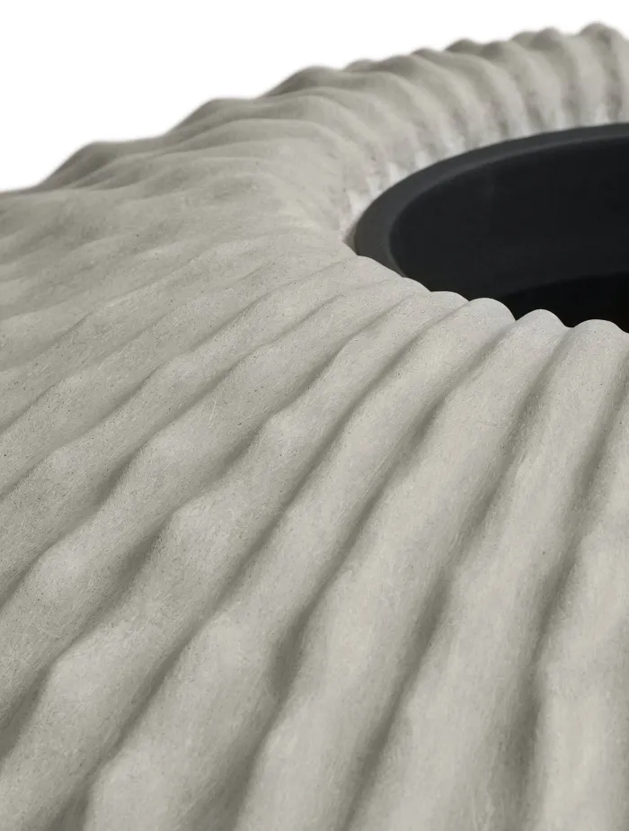 Кашпо Moho -  TREEZ Effectory - Белый песок - Design-конус