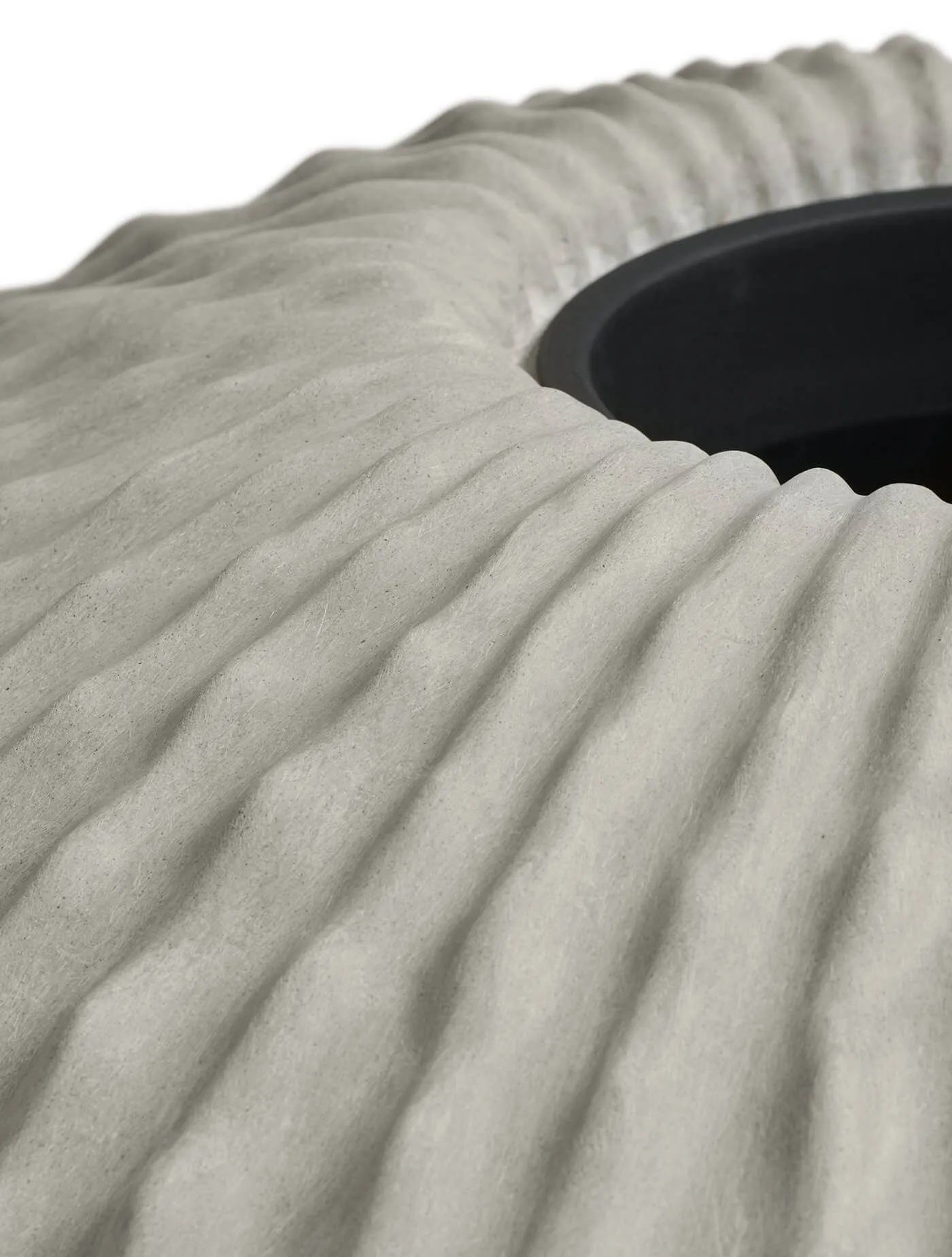 Кашпо Moho -  TREEZ Effectory - Белый песок - Design-конус