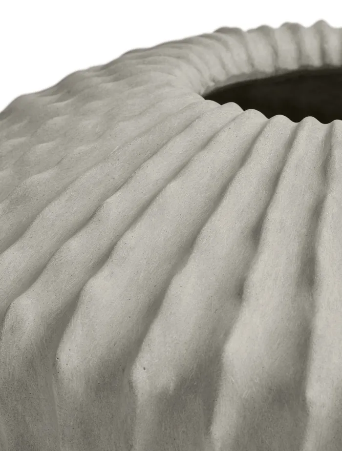 Кашпо Moho - TREEZ Effectory - Белый песок - Дизайн-ваза