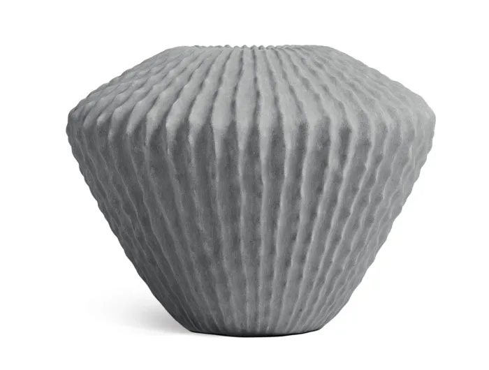 Кашпо Moho - TREEZ Effectory - Дымчато-серый песок - Дизайн-ваза