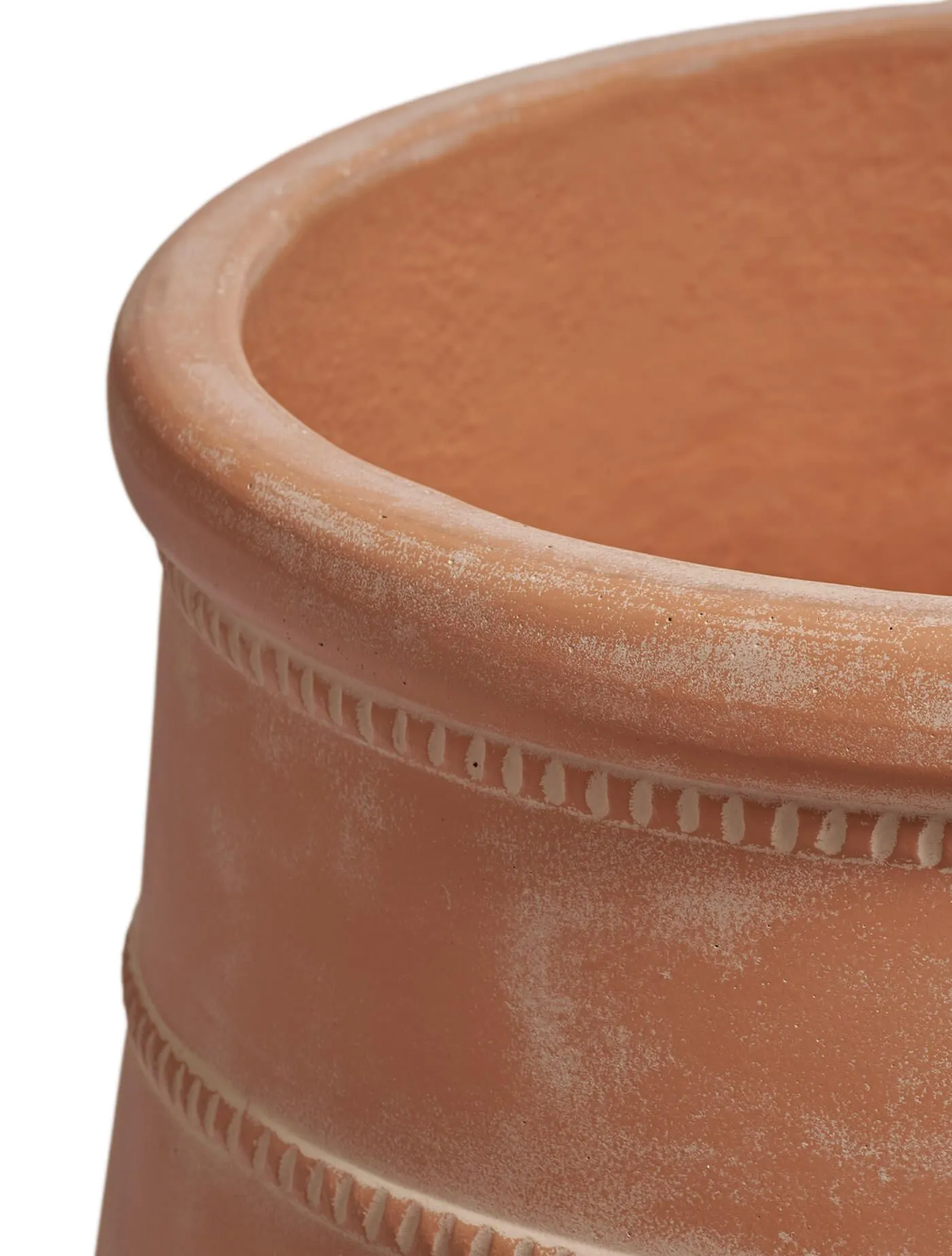 Кашпо Italica - TREEZ ERGO - Терракот -  Высокая чаша