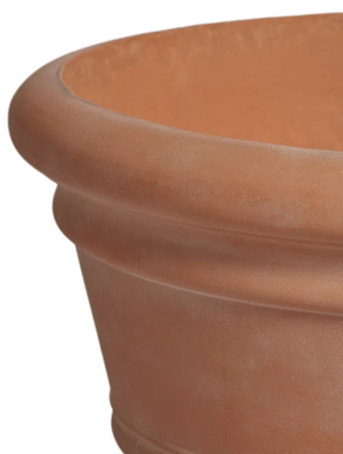 Кашпо Italica - TREEZ ERGO - Терракот- Классический конус