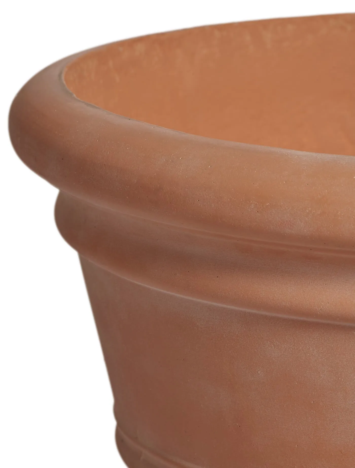 Кашпо Italica - TREEZ ERGO - Терракот- Классический конус