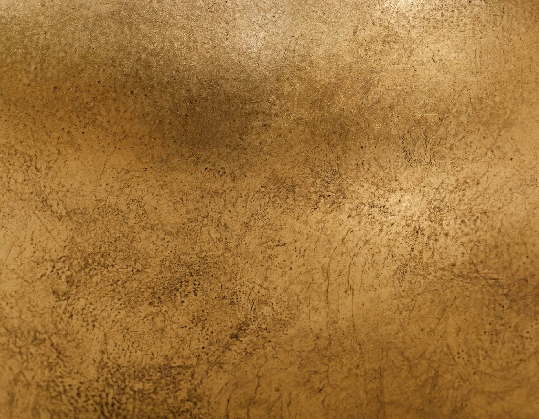 Кашпо Metal - TREEZ Effectory  - Сусальное золото - Полусфера