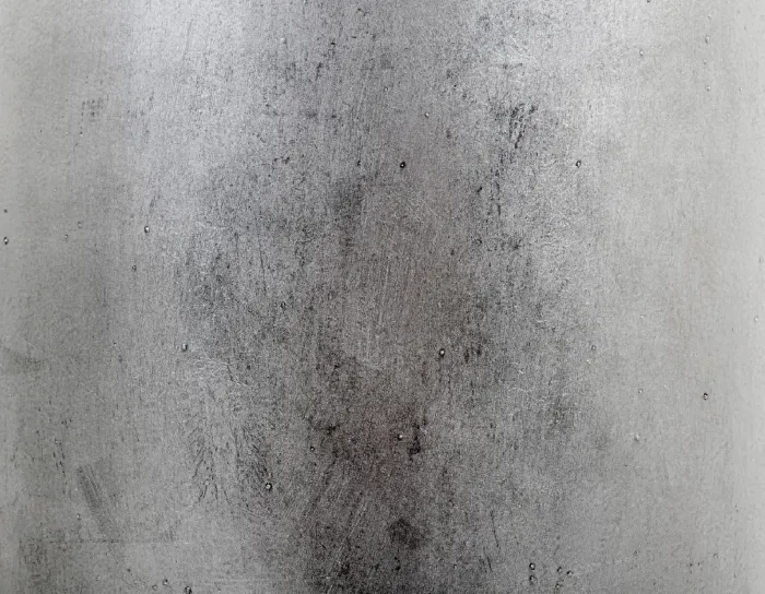 Кашпо Metal - TREEZ Effectory - Серебро - Высокий конус Giant