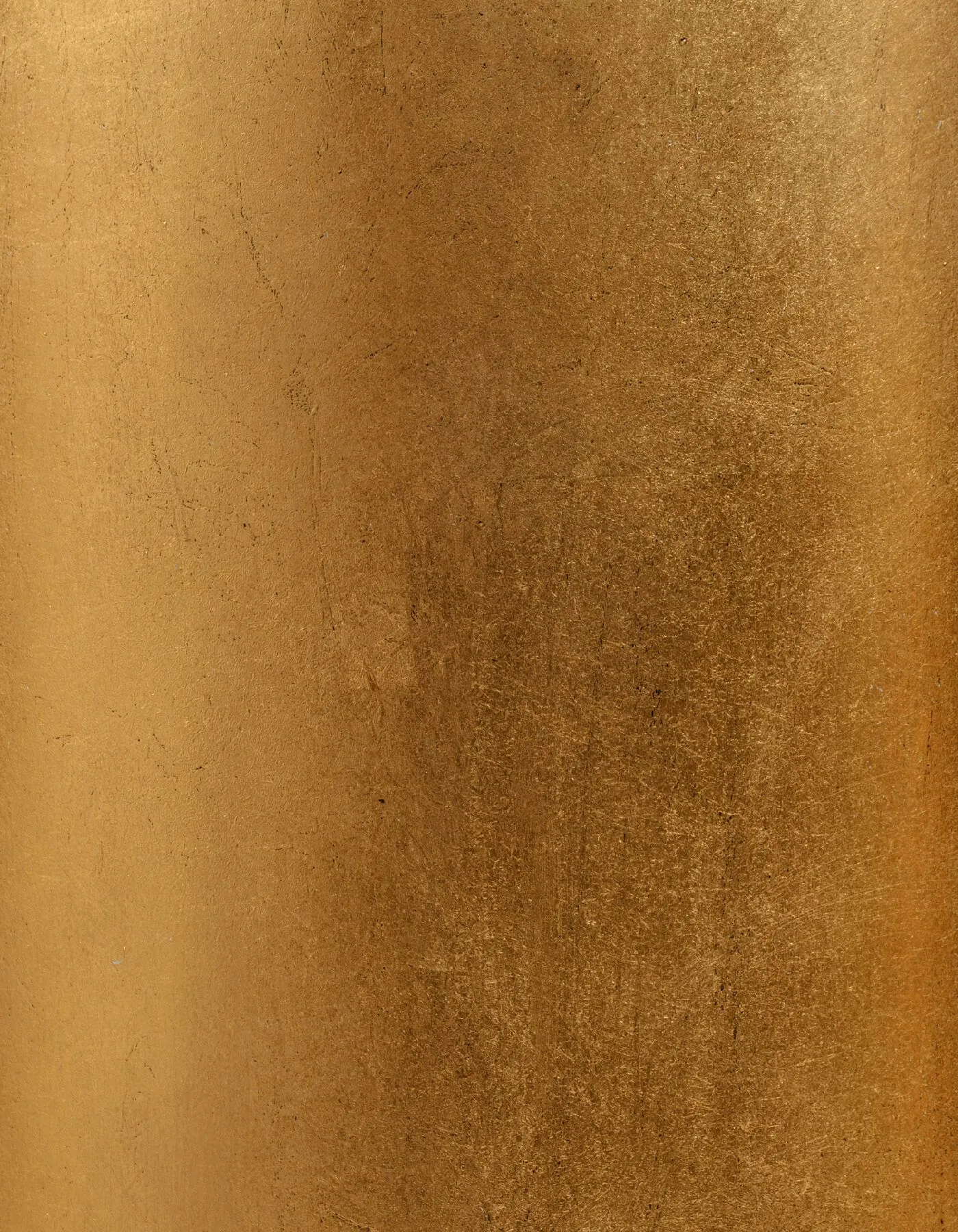 Кашпо TREEZ Effectory - Metal - Низкая конус-чаша - Сусальное золото