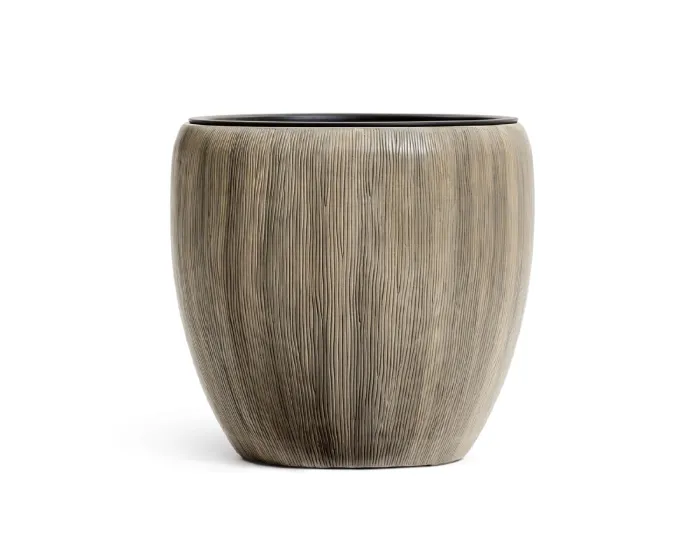 Кашпо Wow - TREEZ Effectory - Конус-Чаша - Капучино