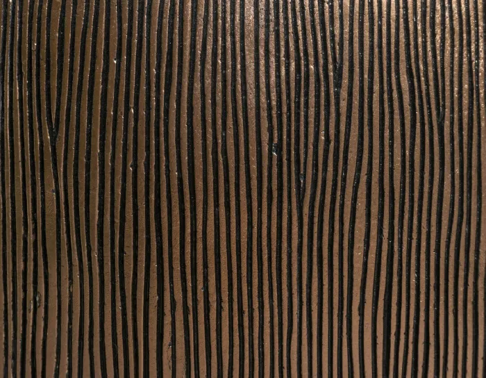 Кашпо - Wow - TREEZ Effectory - Тёмное матовое золото - Конус-Чаша