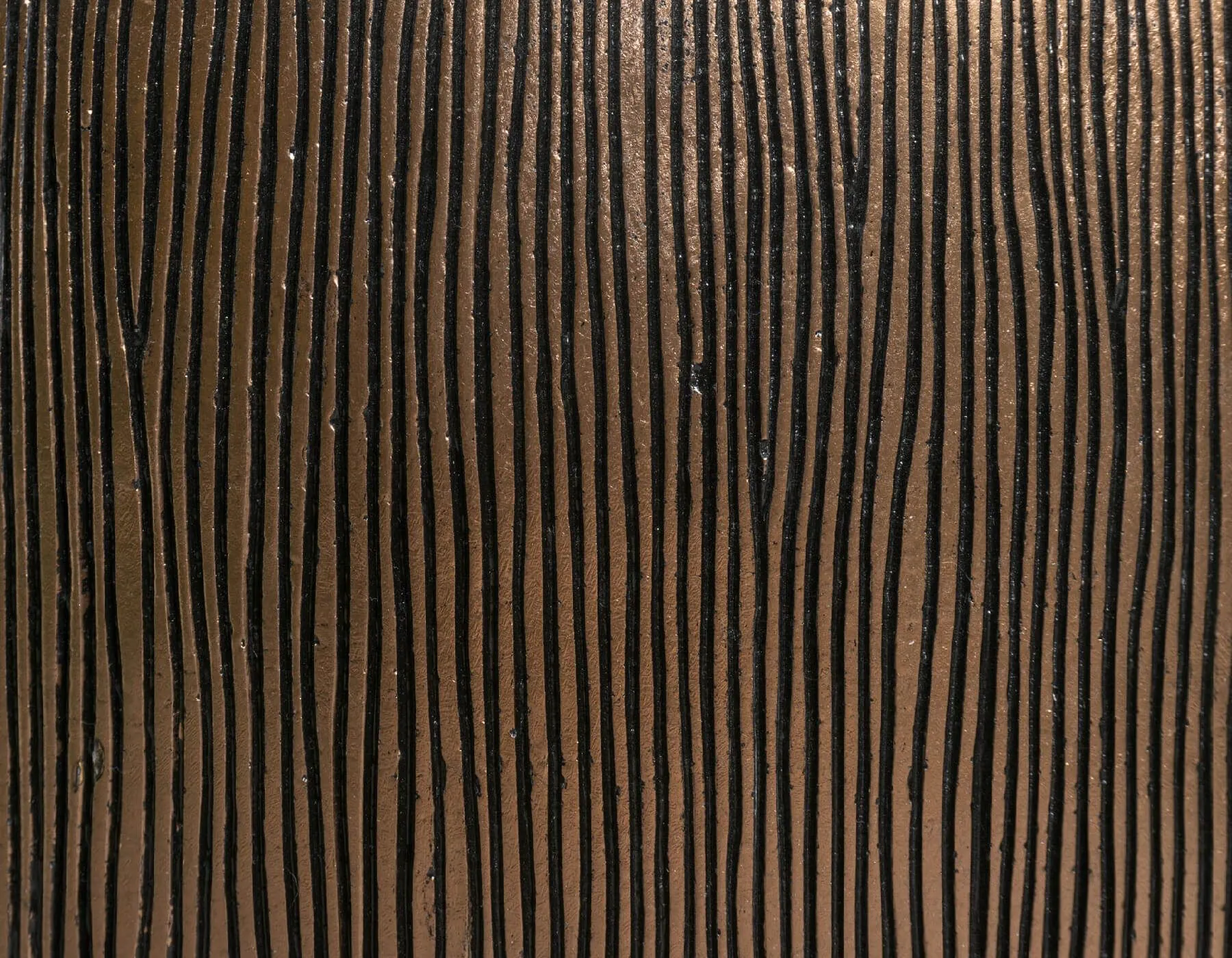 Кашпо - Wow - TREEZ Effectory - Тёмное матовое золото - Конус-Чаша