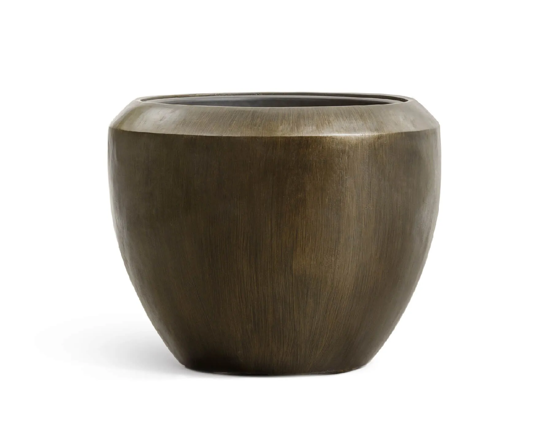 Кашпо Metal -TREEZ Effectory - Design Чаша - бронза Чернёная