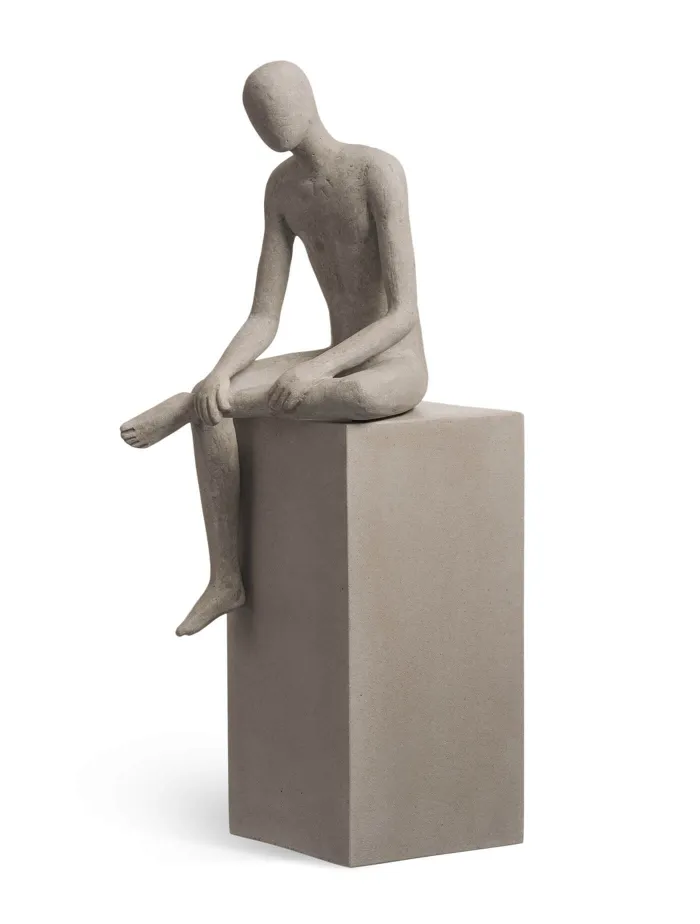 Скульптура  - Philosopher's Stone TREEZ Effectory - Белый песок - Спокойствие