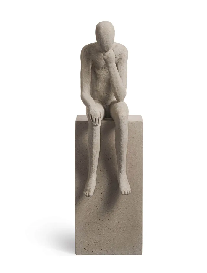 Скульптура  - Philosopher's Stone TREEZ Effectory - Белый песок - Размышления о жизни