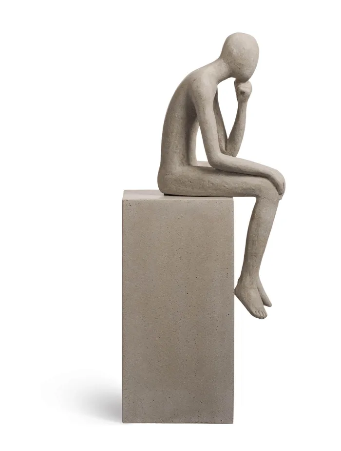 Скульптура  - Philosopher's Stone TREEZ Effectory - Белый песок - Размышления о жизни