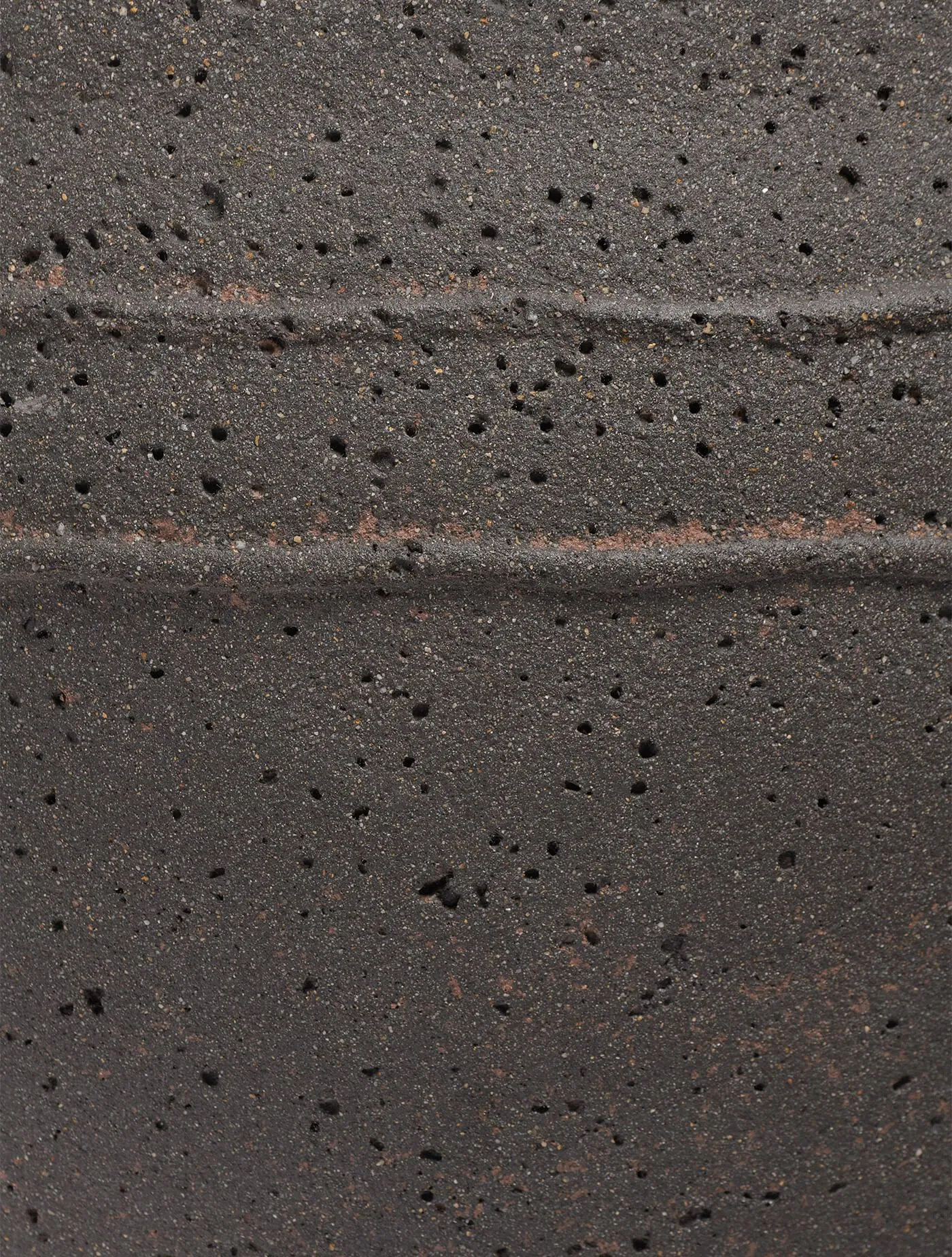 Кашпо Nero - TREEZ ERGO - Чёрный туф - Чаша