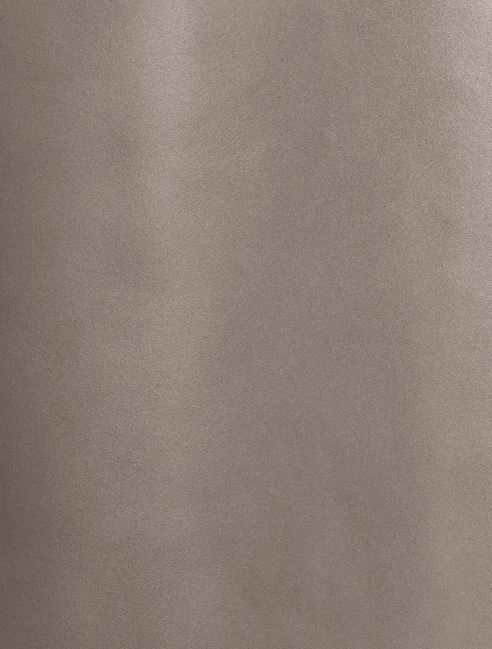 Кашпо Metal - TREEZ Effectory - Лаковое тёмное серебро - Высокий округлый конус