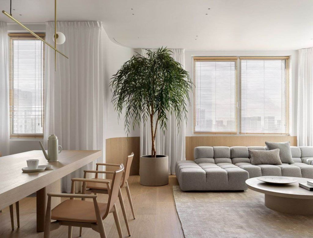 Комнатные гиганты: использование крупномеров в интерьере